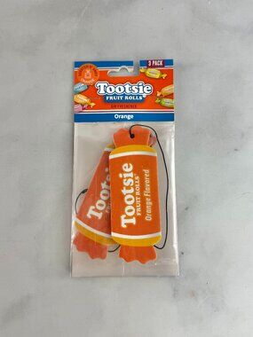 Tootsie Fruit Rolls Orange Air Freshener (3 Pack)